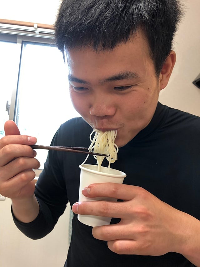 美味しい！と気に入ってくれた素麺☆